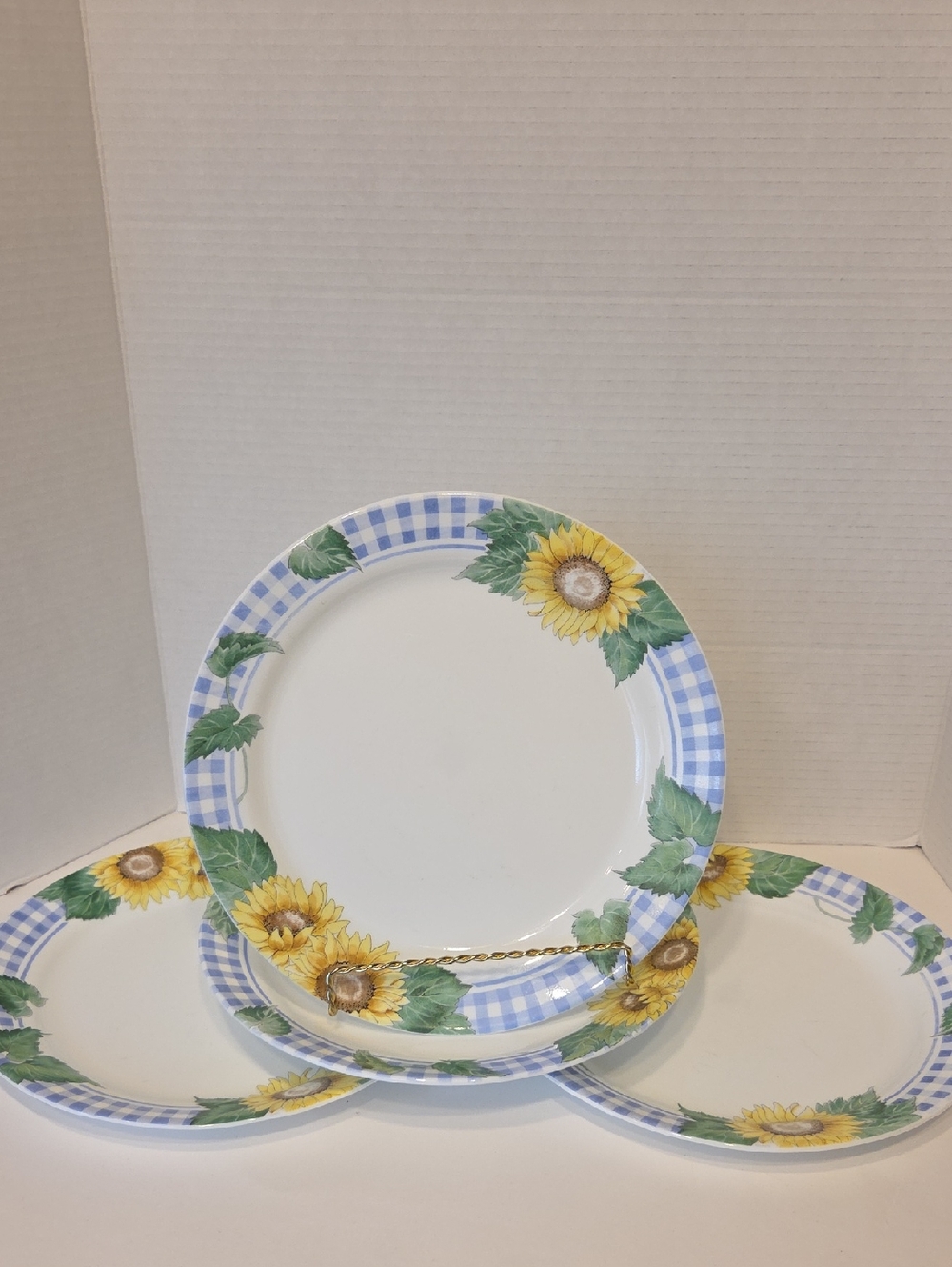 4Pc Corelle Sunsations Dinner Plates 10.25" Made In USA